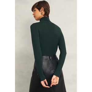 Hobbs Lara Merino Wool Roll Neck Jumper